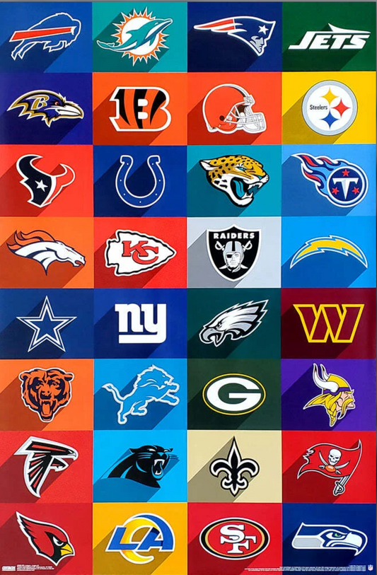 FOOTBALL FAV TEAMS-3D PRINTED CUSTOM 12 OUNCE CAN HOLDERS