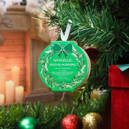 Festive Morning - Sweet Ambrosia | Holiday Wreath