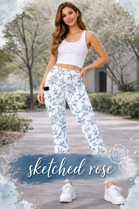 SKETCHED ROSE-BATCH 125 PREORDER CLOSING 5/20-5/22