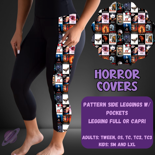 HORROR COVERS-PATTERN PANEL OUTFIT RUN-SOFT CLOSE 7/10 HARD CLOSE 7/12