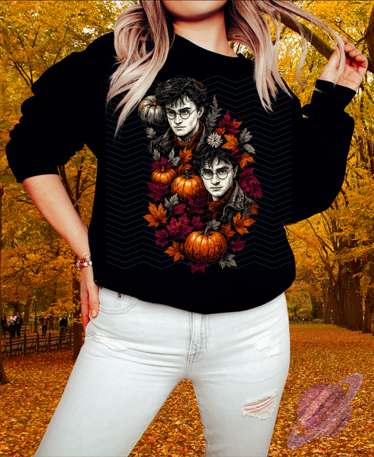 FALLING LEAVES-HP FALL-CREWNECK SWEATSHIRT