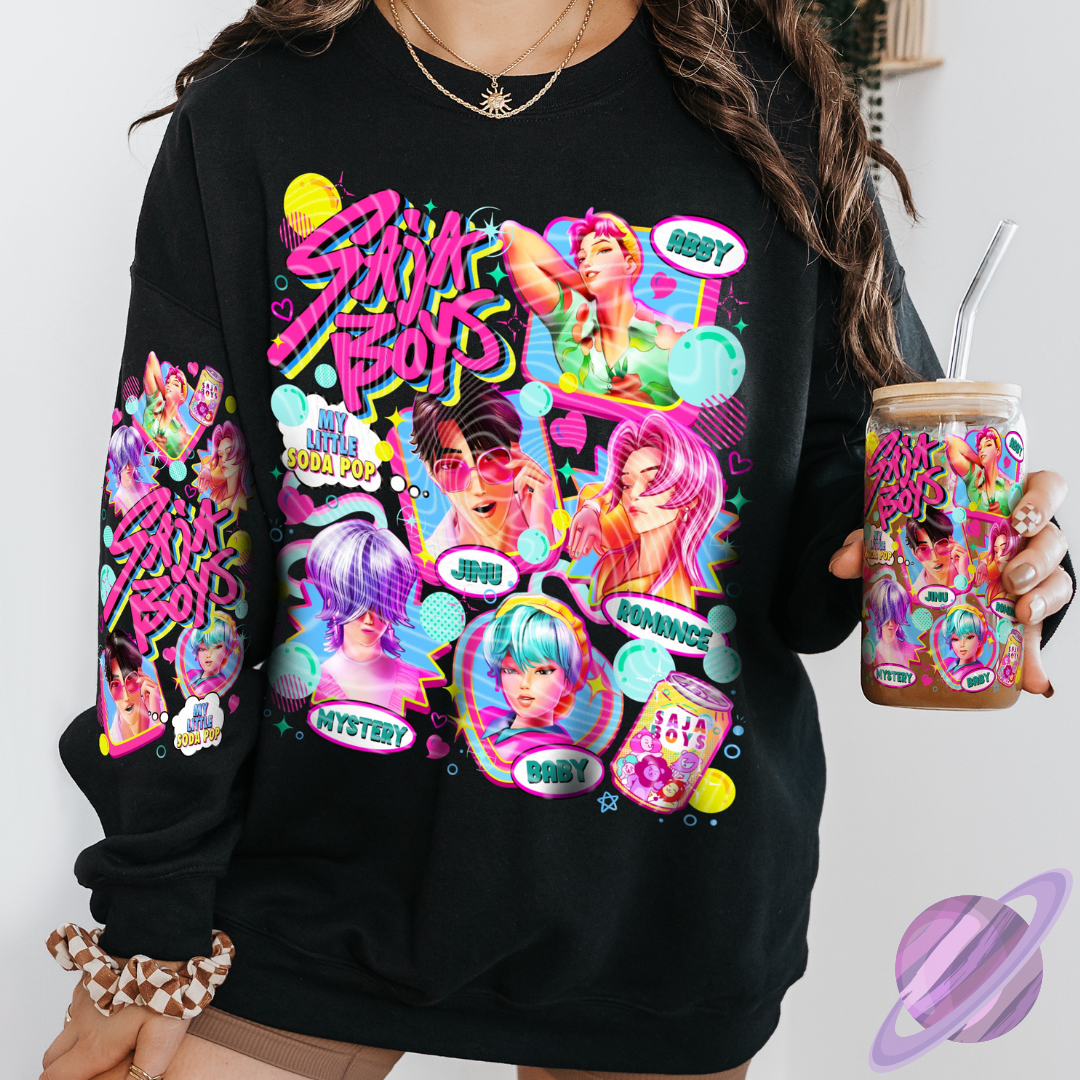 BATCH 115-K BOYS-SWEATSHIRT W/ SLEEVE PRINT