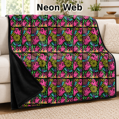 Neon Web-Soft Throw Blanket 14 Run-Due 9/28