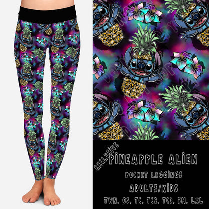 ACR RUN-PINEAPPLE A-LEGGINGS/CAPRI