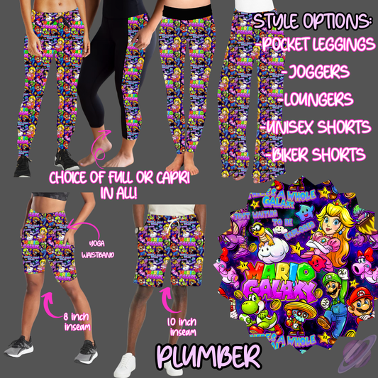 PLUMBER-6 STYLES OF BOTTOMS-PREORDER CLOSING 2/17