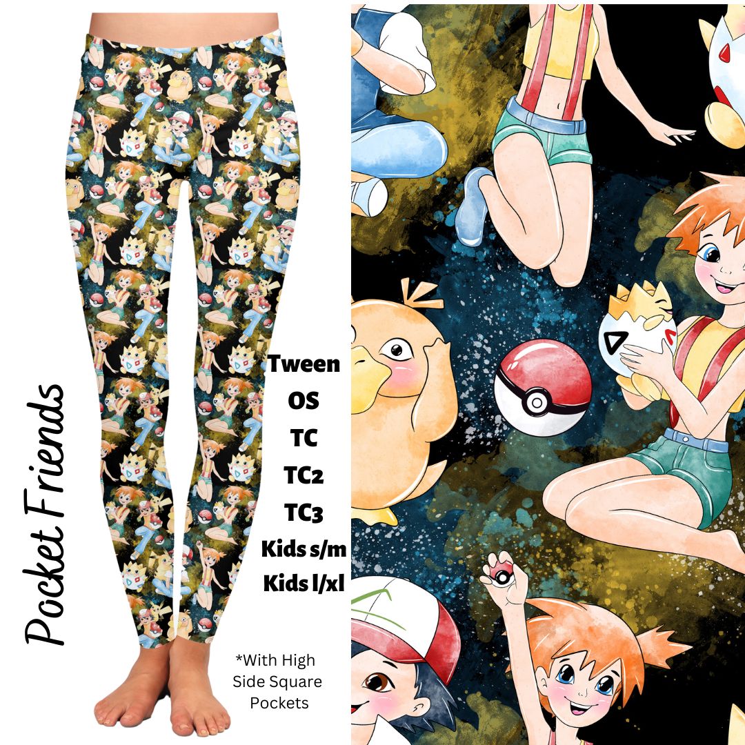Pocket Friends - Full Leggings with Pockets