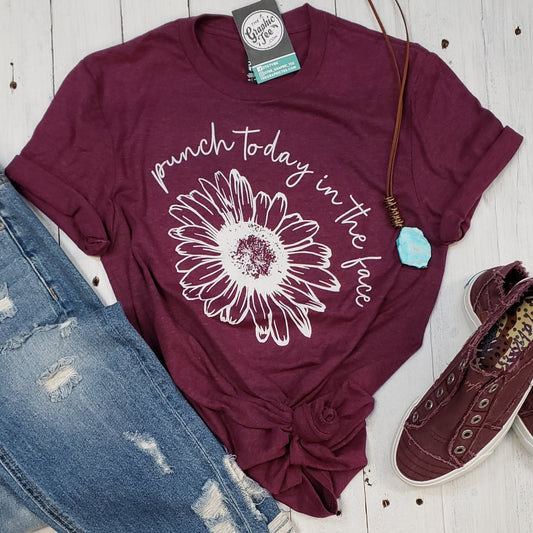 Punch Today In The Face Unisex Tee