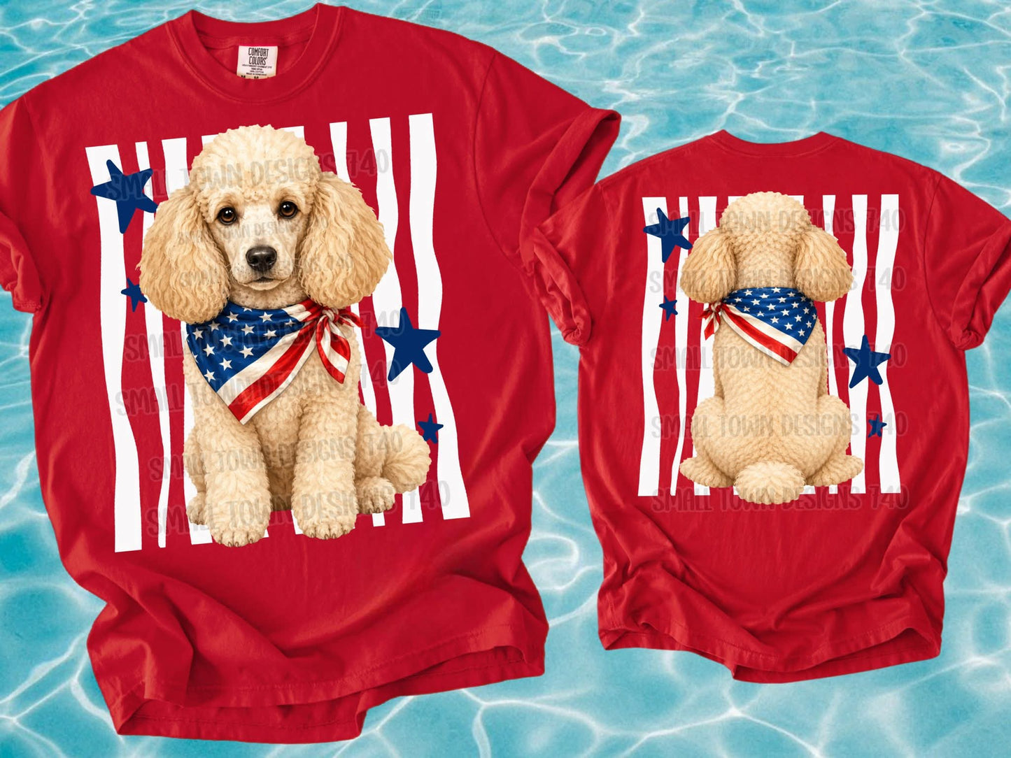 DOG DAYS OF SUMMER DOUBLE SIDED TEE