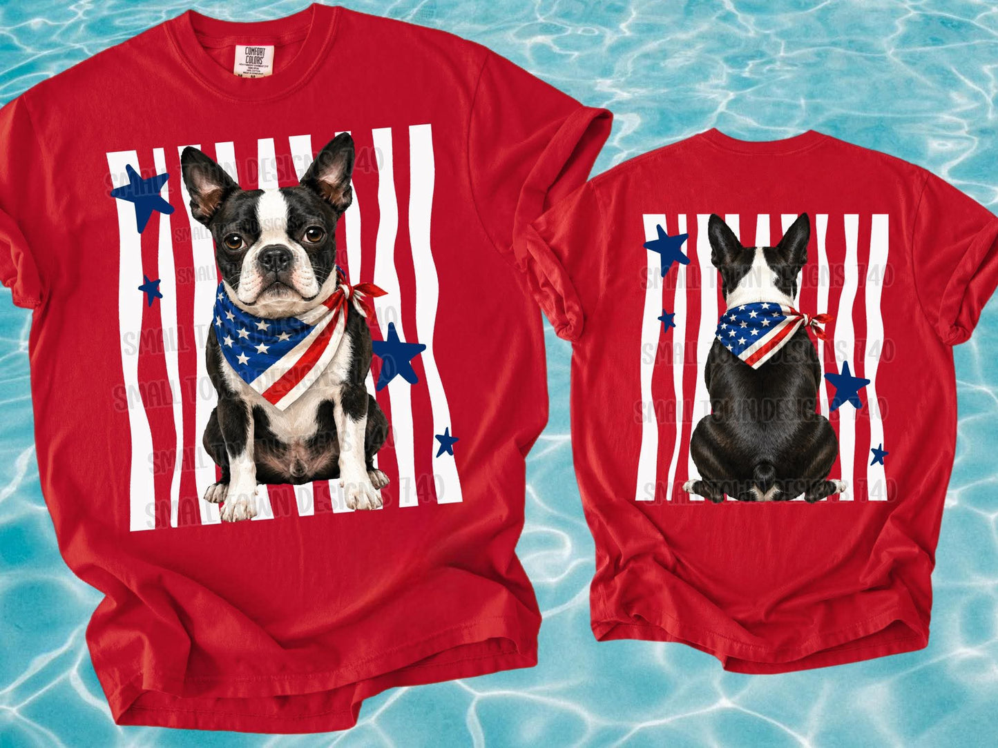 DOG DAYS OF SUMMER DOUBLE SIDED TEE