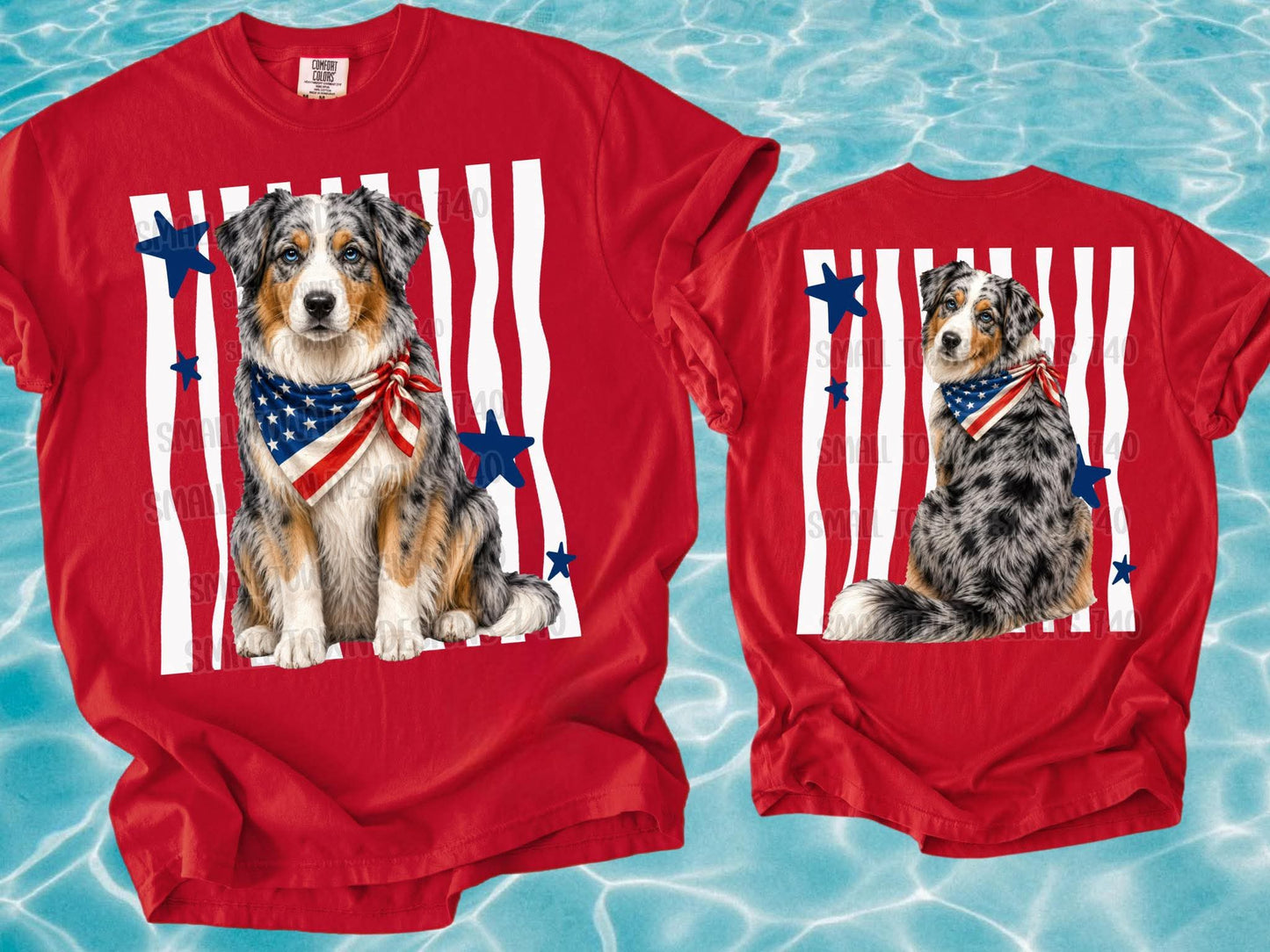 DOG DAYS OF SUMMER DOUBLE SIDED TEE