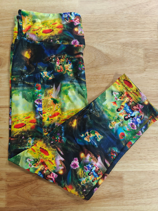 Fairy Capri w/ Pockets (Kid's Leggings Too!)