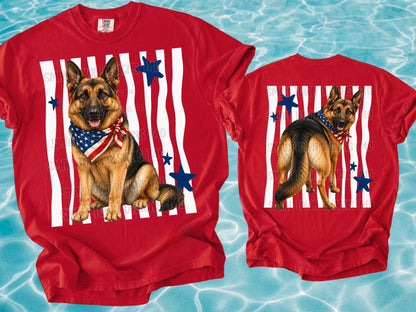 DOG DAYS OF SUMMER DOUBLE SIDED TEE
