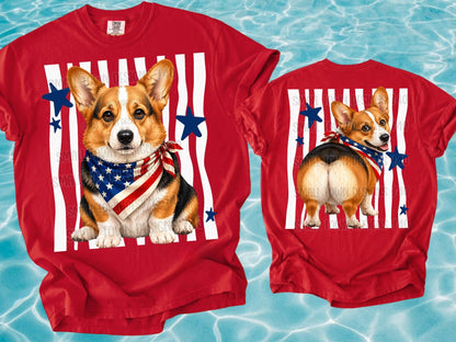 DOG DAYS OF SUMMER DOUBLE SIDED TEE