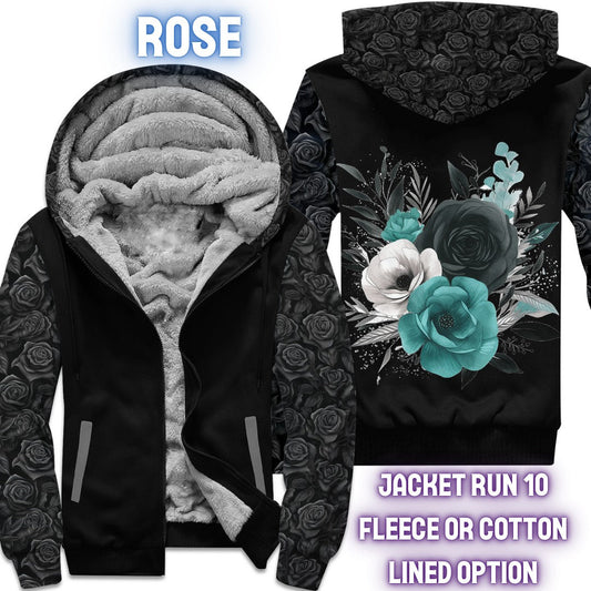 JACKET RUN 14-ROSE-FLEECE OR COTTON LINER-PREORDER CLOSING 12/16