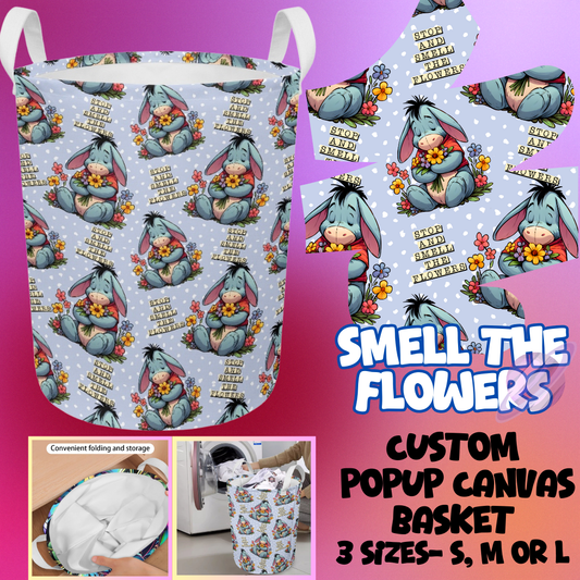 SMELL THE FLOWERS- STORAGE BASKETS 6- PREORDER CLOSING 5/4