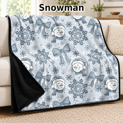 Snowman-Soft Throw Blanket 14 Run-Due 9/28