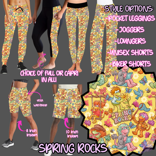 SPRING ROCKS-6 STYLES OF BOTTOMS-PREORDER CLOSING 3/10