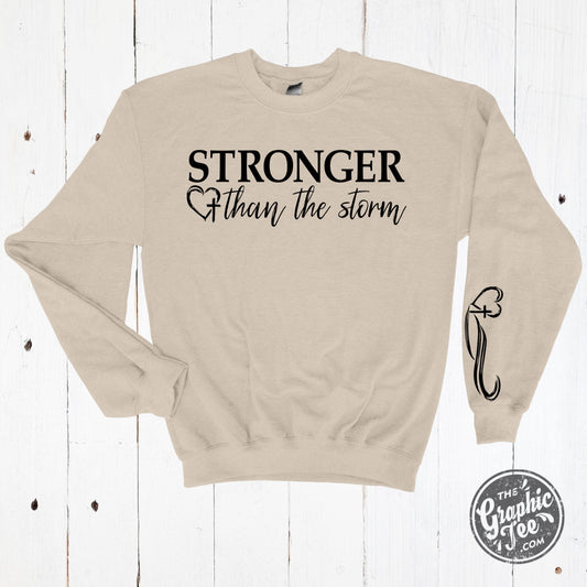 Stronger than the Storm Crewneck Sweatshirt
