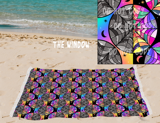 The Window -OVERSIZED BEACH TOWEL 6-PREORDER CLOSING 3/20