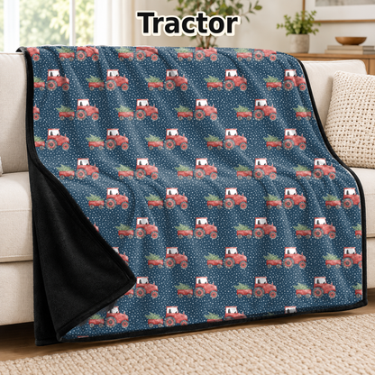 Tractor-Soft Throw Blanket 14 Run-Due 9/28