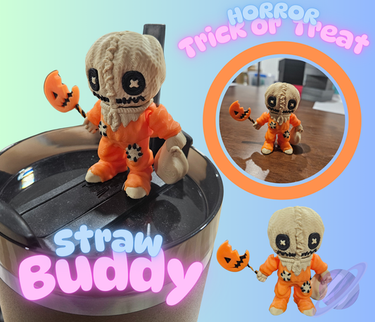 PINHEAD-3D PRINTED STRAW BUDDY