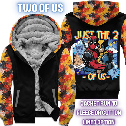 JACKET RUN 14-TWO OF US-FLEECE OR COTTON LINER-PREORDER CLOSING 12/16