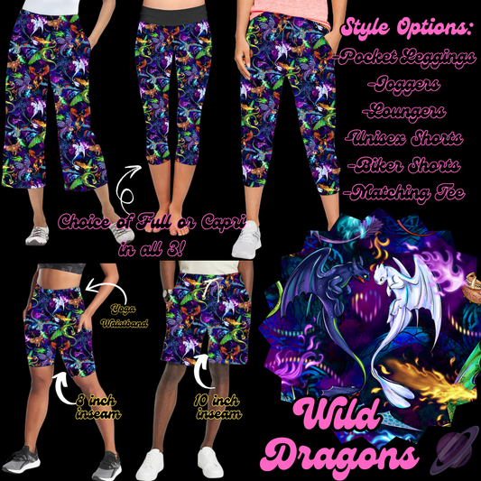 WILD DRAGONS-BATCH 111-6 STYLES OF BOTTOMS-PREORDER CLOSING 7/5