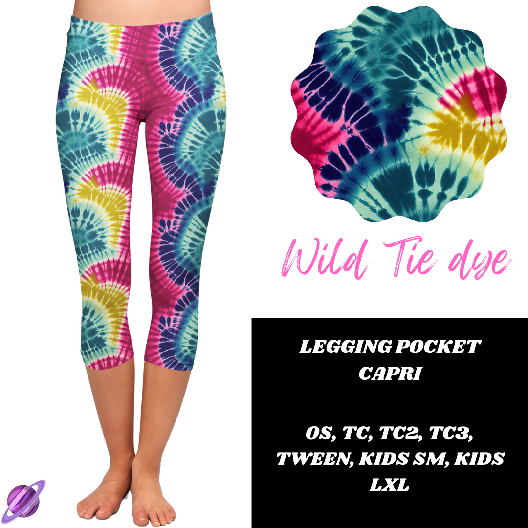 WILD TIE DYE- SUMMER RUN- PREORDER CLOSING 4/24