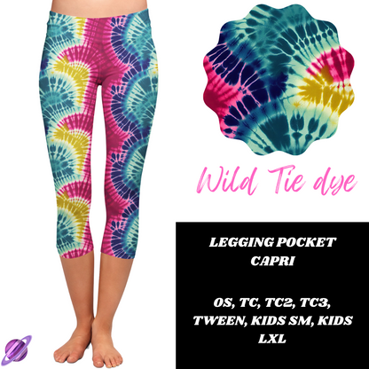 WILD TIE DYE- SUMMER RUN- PREORDER CLOSING 4/24