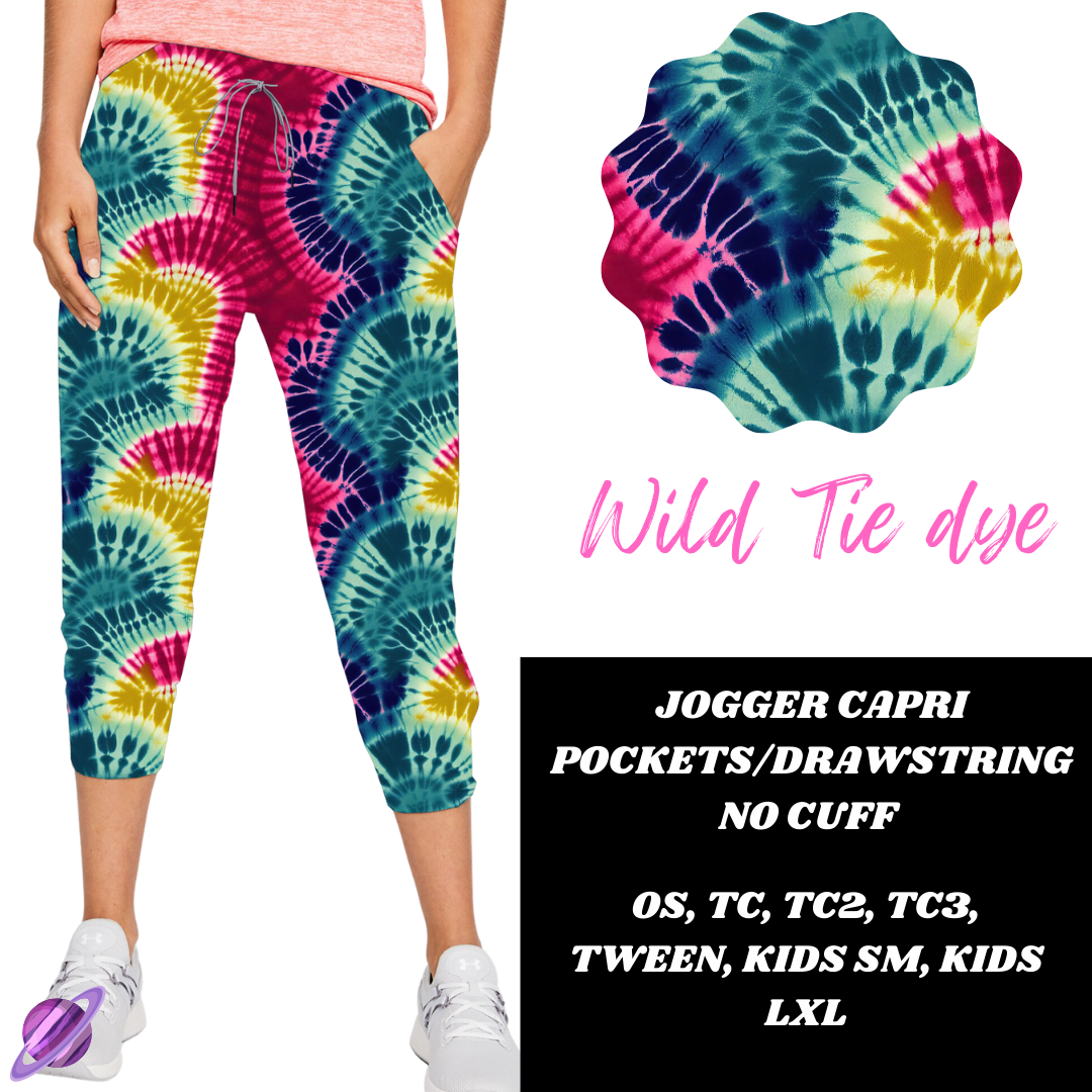 WILD TIE DYE- SUMMER RUN- PREORDER CLOSING 4/24