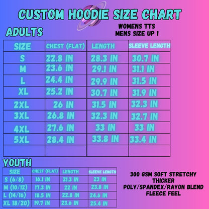 GALAXY INK-PATTERN BLOCK HOODIE-PREORDER CLOSING 10/9