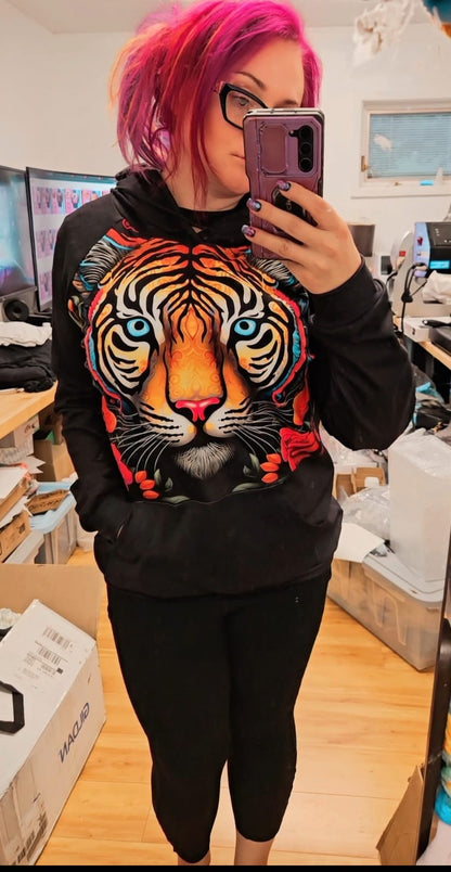 GALAXY INK-PATTERN BLOCK HOODIE-PREORDER CLOSING 10/9