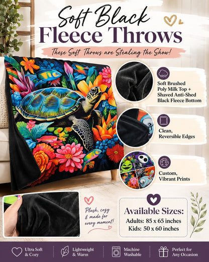 Shells-Soft Throw Blanket 14 Run-Due 9/28