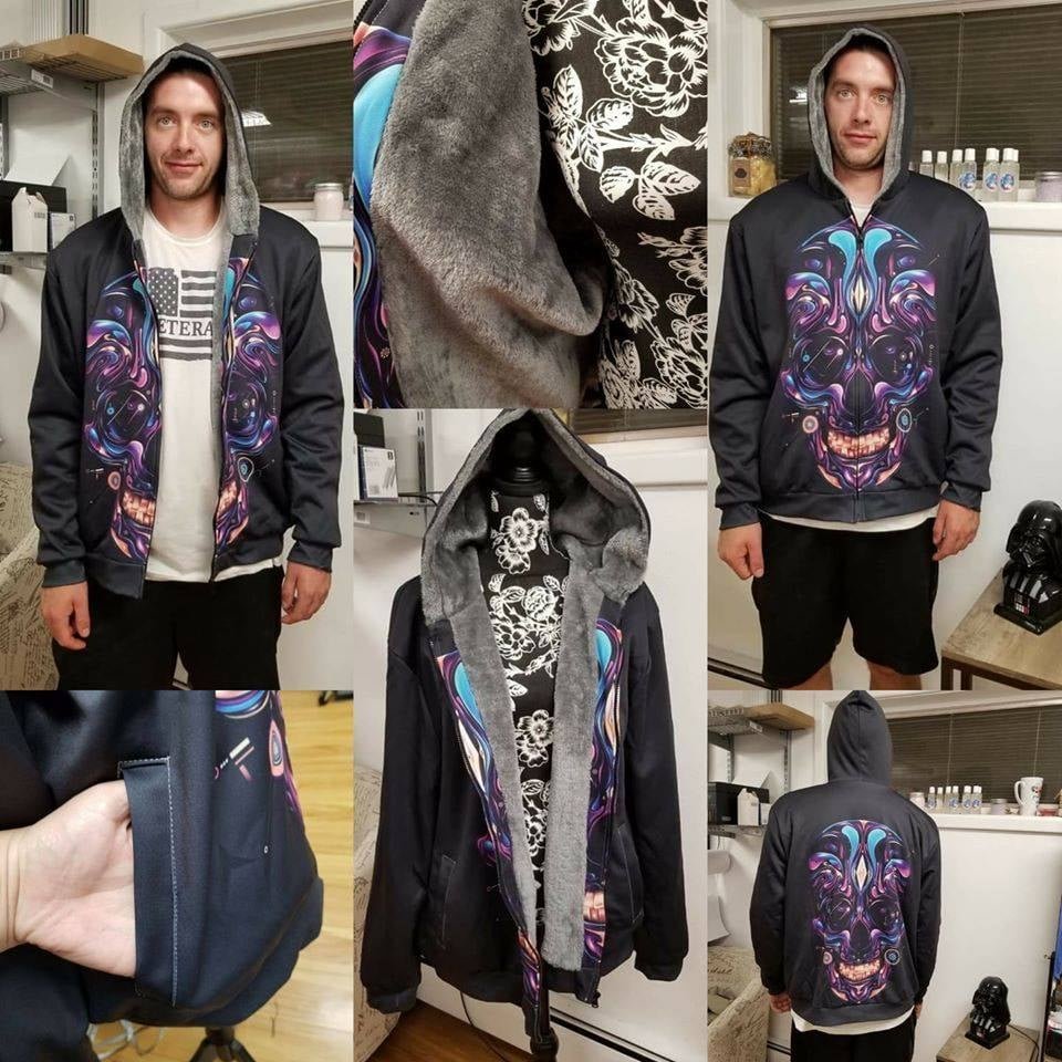 JACKET RUN 14-SOLID BLACK-FLEECE OR COTTON LINER-PREORDER CLOSING 12/16