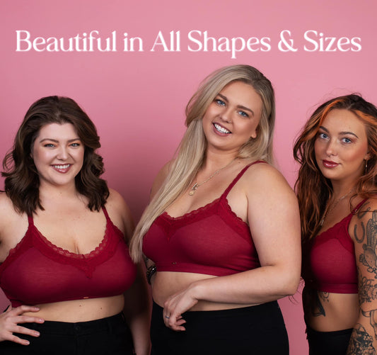 Arabian Nights Bralette - Wine @BG