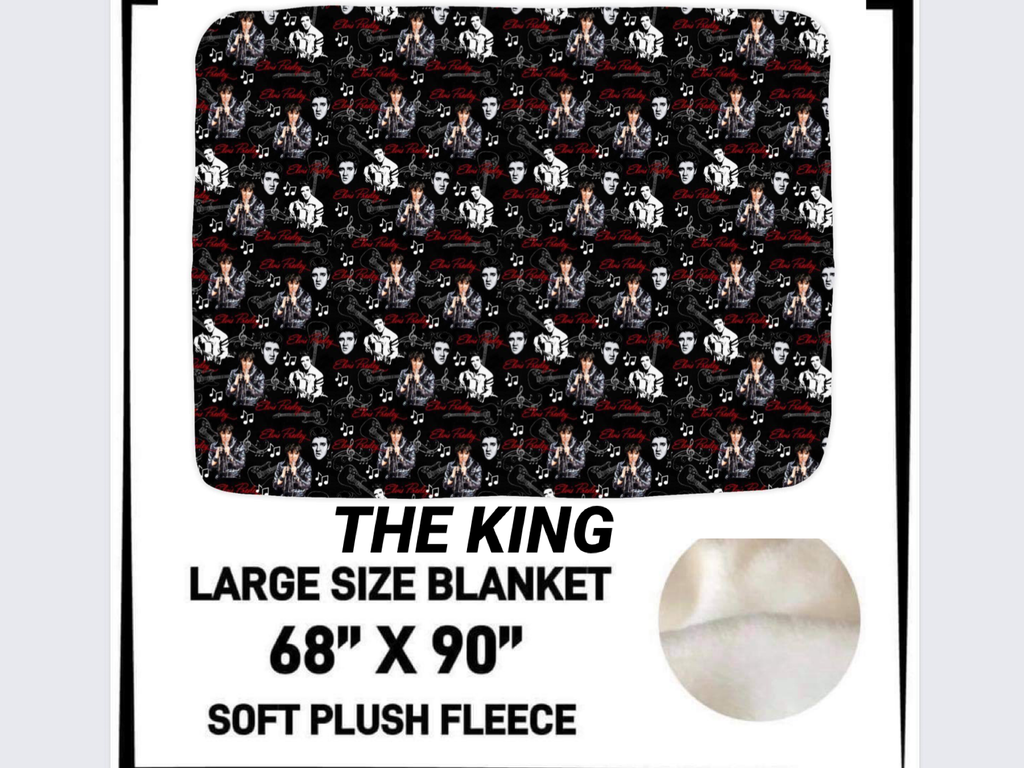 Extra Large The King Blanket @BG