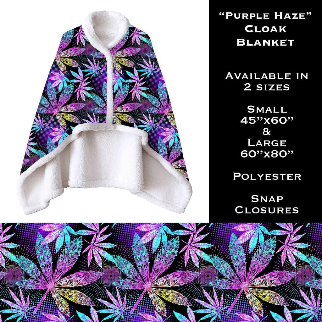 Purple Haze Cloak Blanket