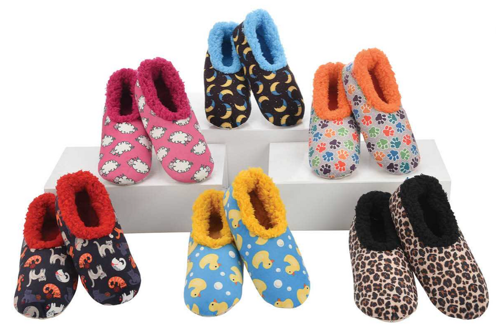 Snoozies Slippers - Fun Prints
