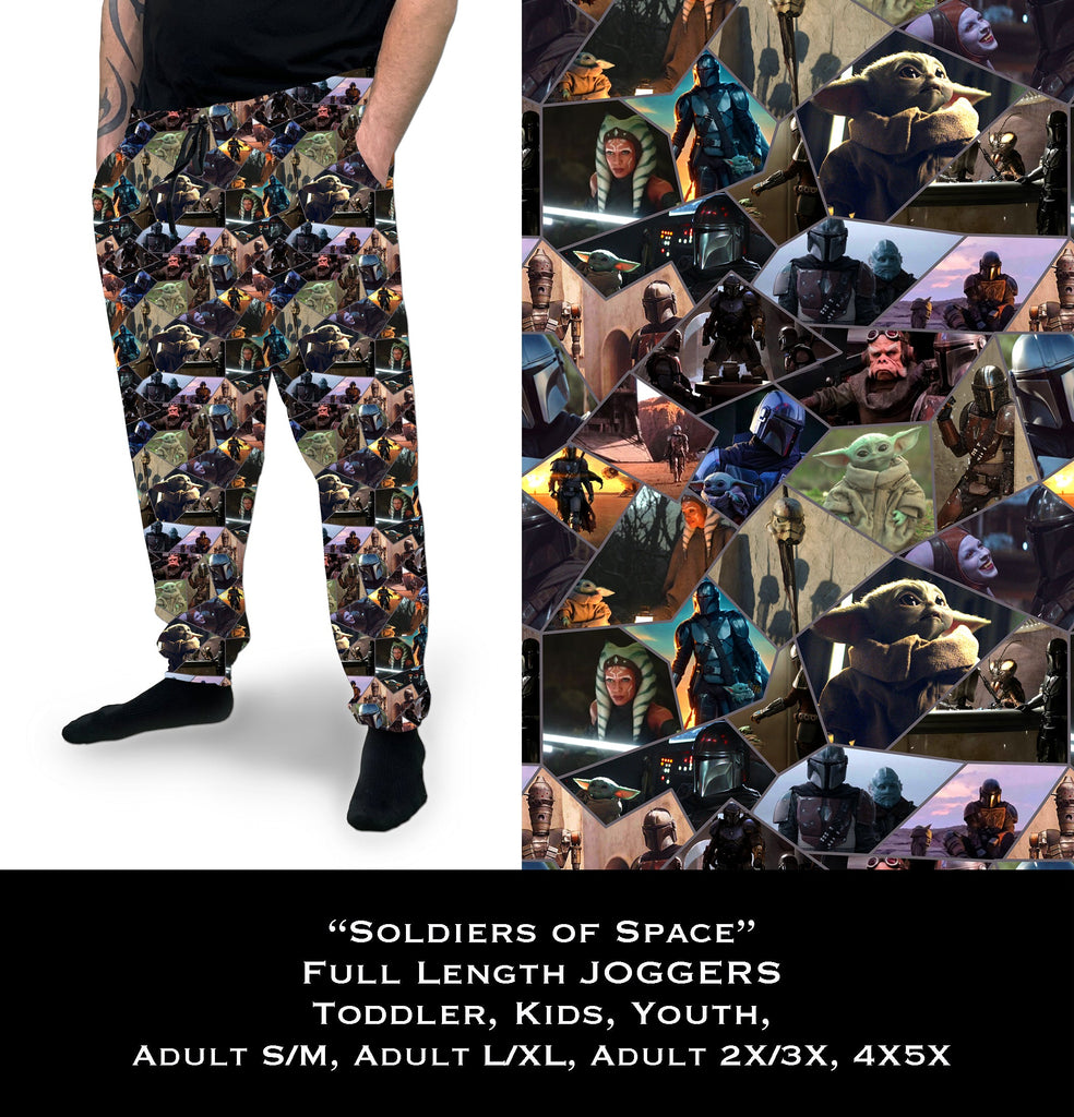 Soldiers of Space - Full & Capri Joggers